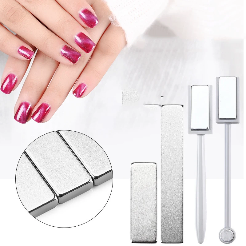 

Cat Eye Nail Rubber Special Magnet 3D Phantom Magnet Strong Thick Cat Eye Magnet with Handle Strong Magnet