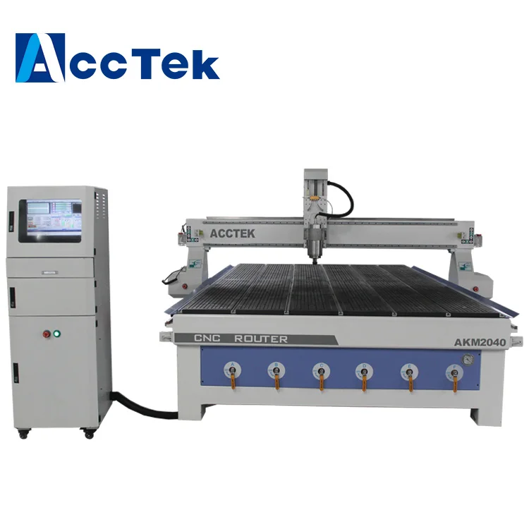 Hot sale! High quality AKM2040 tempered glass cutting machinein Wood