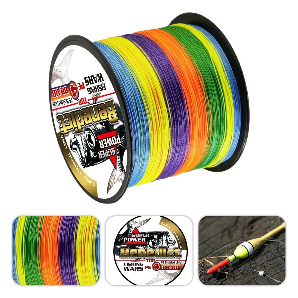 super strong rainbow 500M braided wires ...