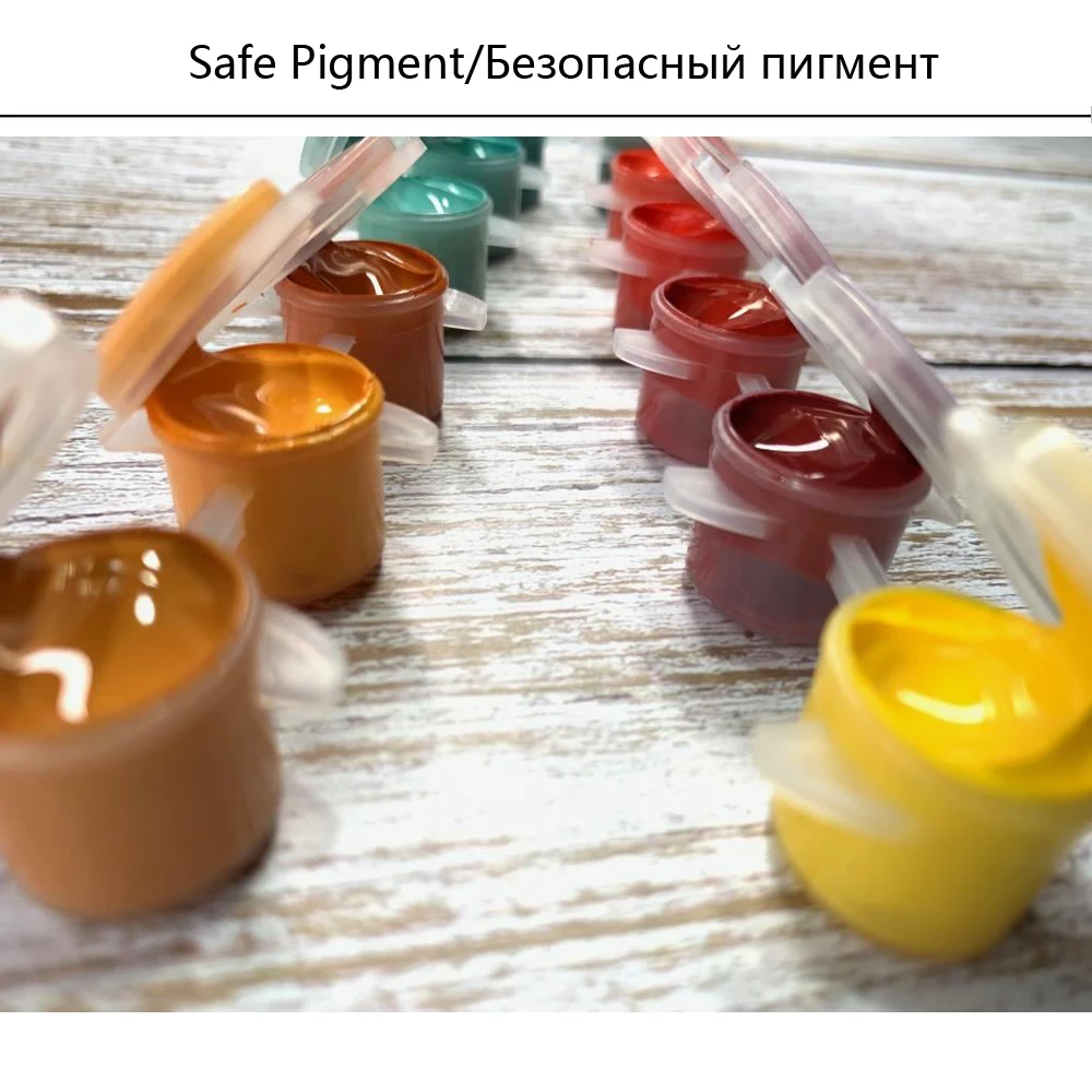 Painting By Numbers Frameworks Coloring By Numbers Home Decor Pictures Flowers Vase Decorations RSB8169