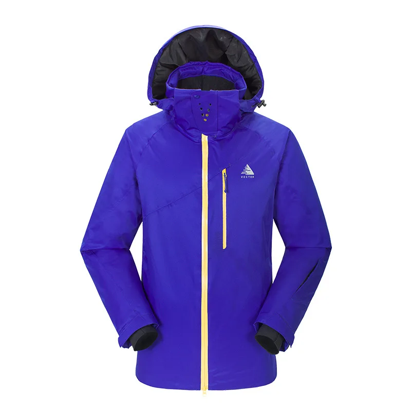 

Outdoor Men's Ski Suit Thickened Clean Warm Wear-resistant Waterproof Quick Dry Sports Climbing Ski Jacket For Men