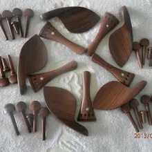 Струнные части и аксессуары 5 комплектов палисандр 4/4 скрипки фитинги