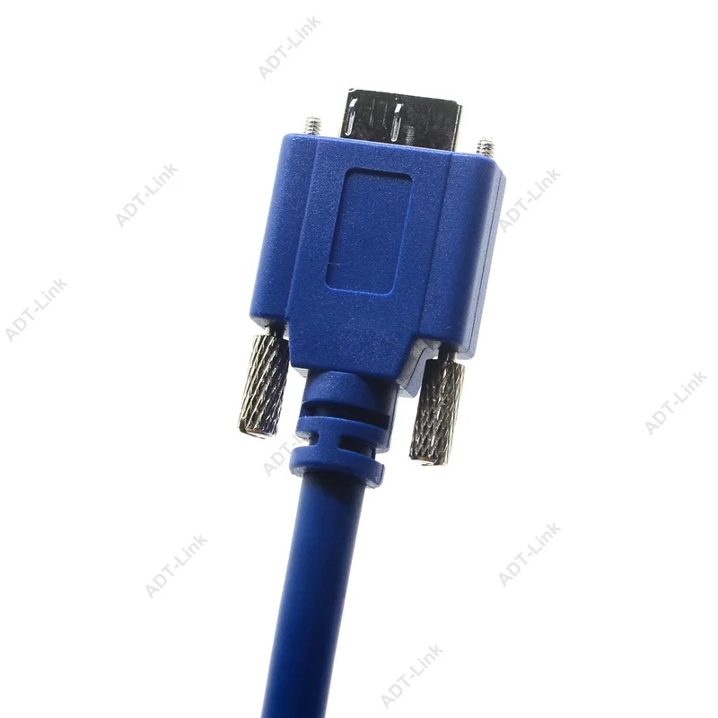 USB 3.0 A/M إلى مايكرو B/M مع المزدوج مسامير التأمين كابل ، 1 m 2 m 3 m usb 3.0 مايكرو B ل كاميرا صناعية