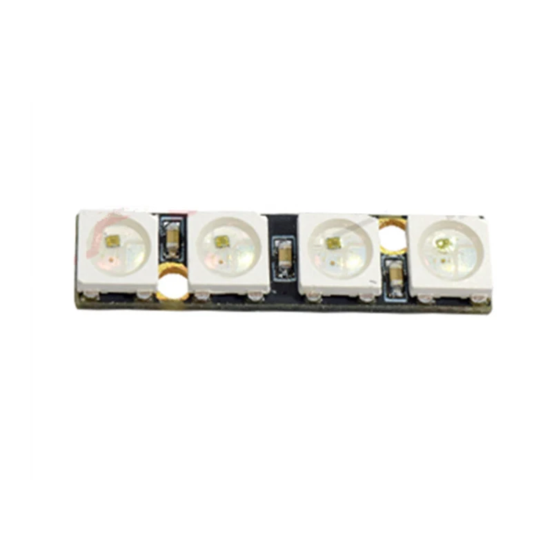 Супер мини Светодиодная лента 0 3g WS2812B RGB5050 4 бит цветная светодиодная для Naze32 F3 F4