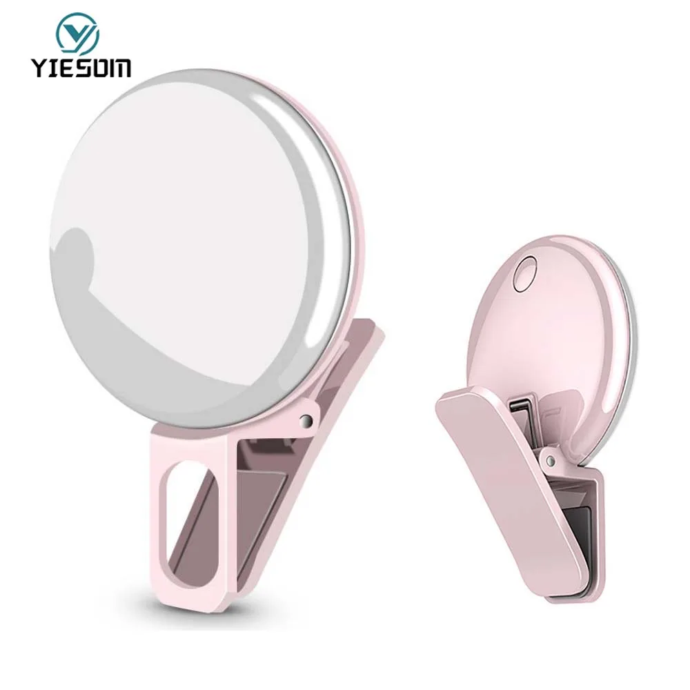 LED Night Mobile Phone Selfie Light Portable Round Ring Clip For iPhone XR XS Max X 8 7 6S 6 Plus For Samsung Galaxy Note 9 8 S9 LED Night Mobile Phone Selfie Light Portable Round Ring Clip For iPhone XR XS Max X 8 7 6S 6 Plus For Samsung Galaxy Note 9 8 S9
