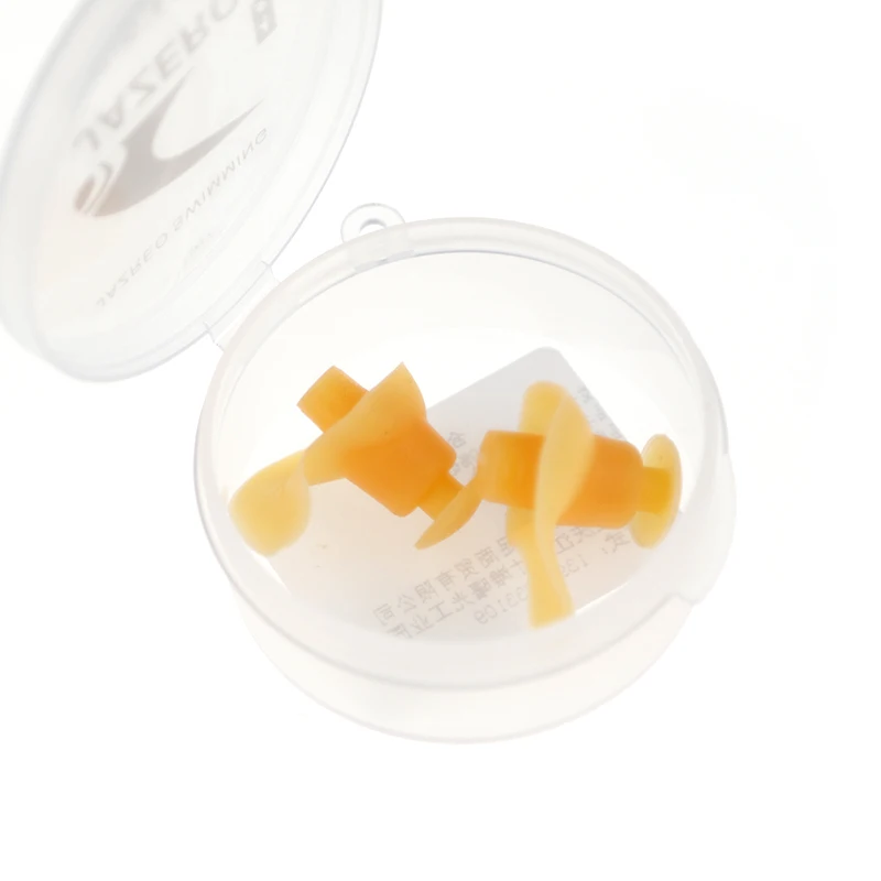 JAZERO Silicone Soft Ear Plugs Earplugs Swimming Colorful Earplugs For Swimming Water Sports Swimming Accessories Comfortable