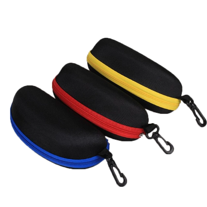 

1PC New Sunglasses Reading Glasses Carry Bag Hard Zipper Box Travel Pack Pouch Case Portable Protector Sunglasses Box Case