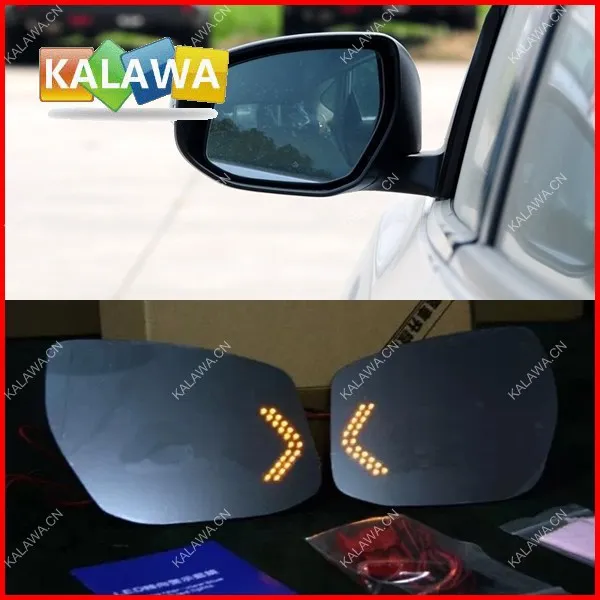 

Blu-Ray Car rearview side mirror with LED arrow turn light Customized case for Niss.an New Sylphy 1A Freeshipping GGG