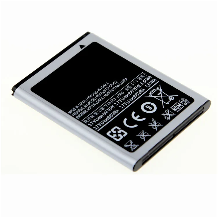 

Good quality AAA For Samsung i8150 S5820 W689 T759 i8350 i519 S5690 Battery Mobile Phone EB484659VU Replacement 1500mAh