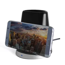 Двойной режим 2 в 1 Беспроводной быстро Зарядное устройство держатель ручки