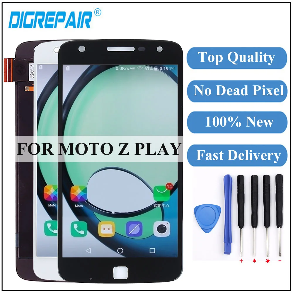 

Screen For Motorola Z Play Display Droid XT1635-01 XT1635-02 LCD Display touch Screen Digitizer For Moto Z Play LCD