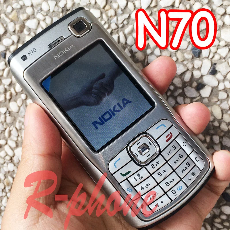 Цена за Восстановленное в Исходном NOKIA N70 Mobile Сотовый Телефон & Русский Арабский Клавиатура & Один год гарантии Цена за Восстановленное в Исходном NOKIA N70 Mobile Сотовый Телефон & Русский Арабский Клавиатура & Один год гарантии