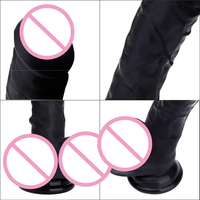 ПВХ G Spot большие фаллоимитаторы массажный фаллоимитатор с присоской для