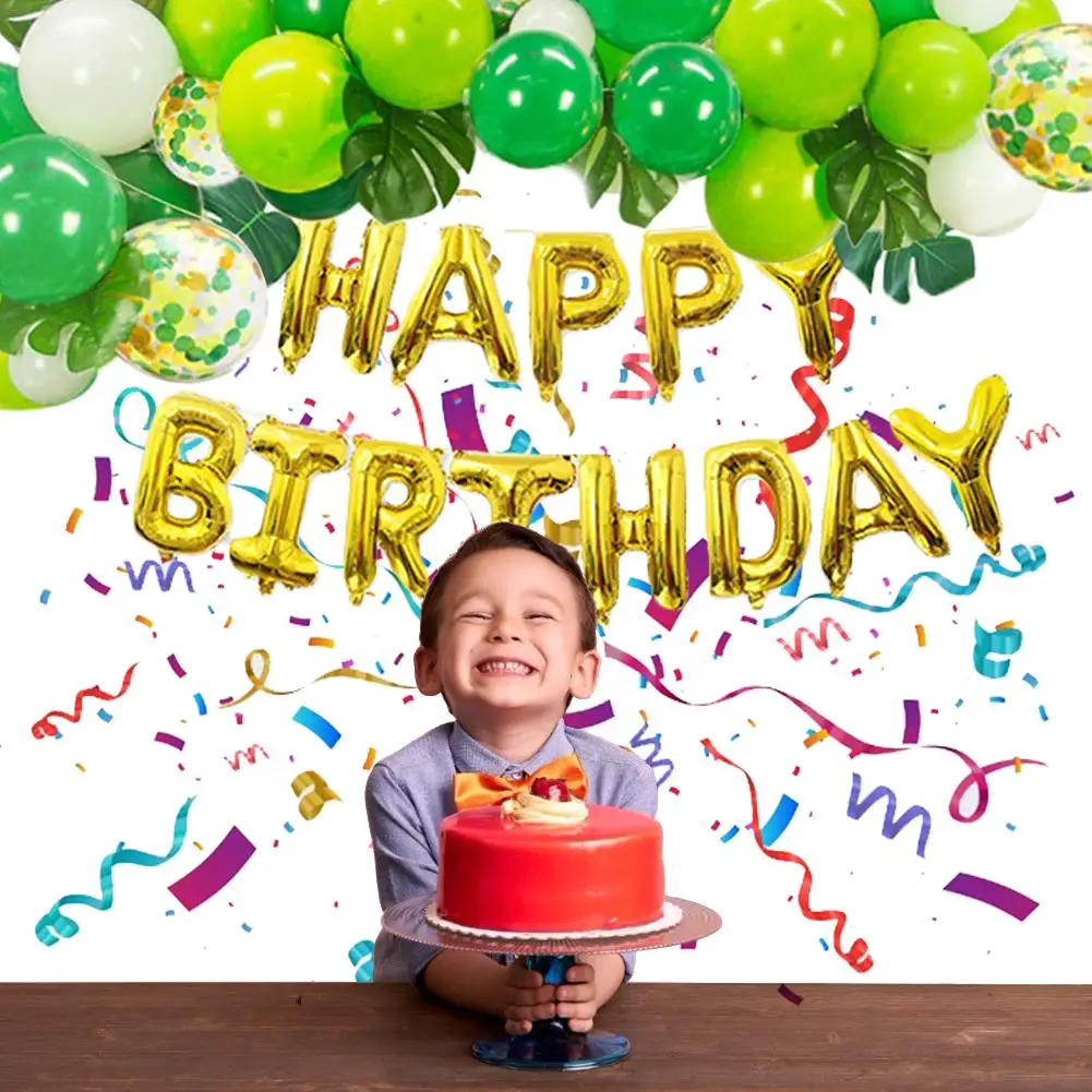 

Forest Theme Party Balloon Set Hawaiian Dinosaur Party And Forest Birthday Party Balloons Decoration