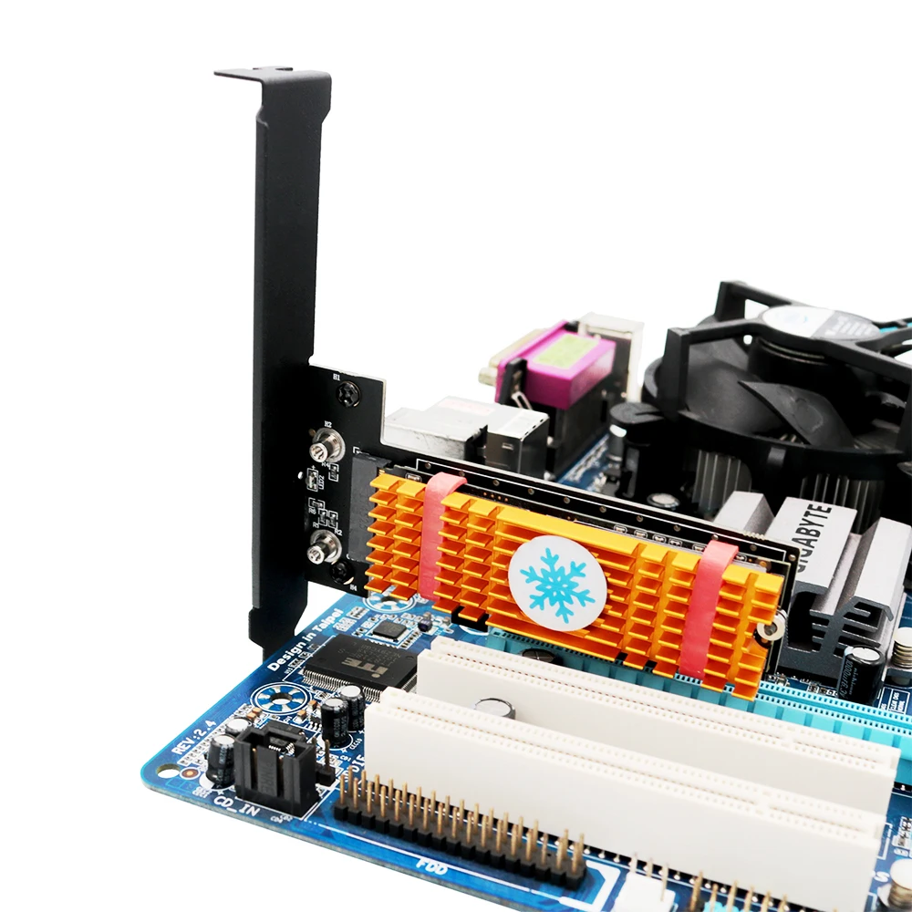Адаптер переходника PCI Express 3 0x4 на M.2 NVMe SSD NGFF Pcie M2 поддержка 2242 2260 2280
