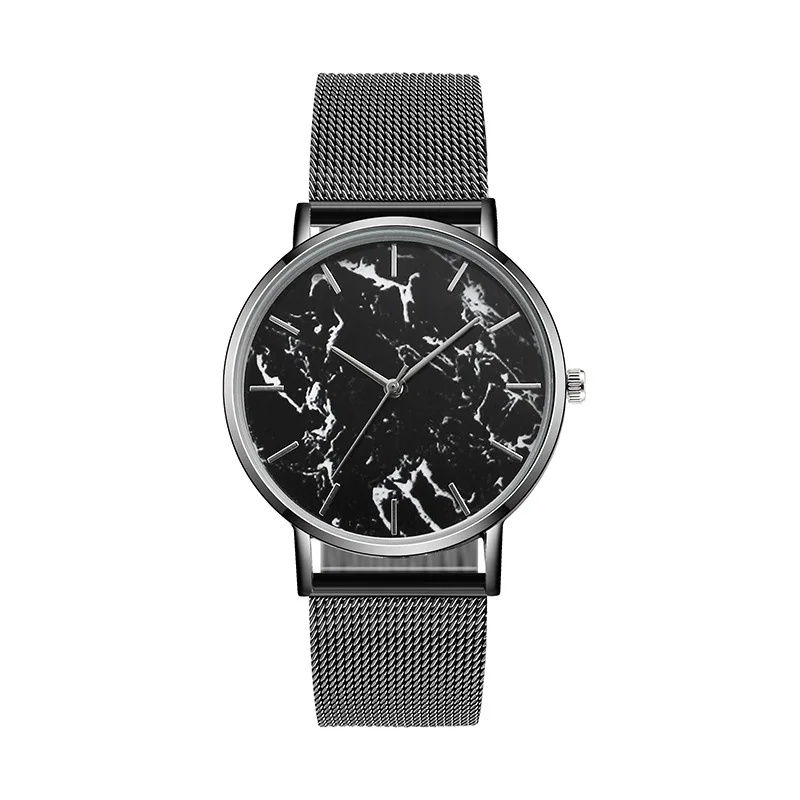 

2019 Reloj Mujer Creative Marble Dial Women Wrist Watch Ladies Dress Watche Luxury Female Quartz Clock Gifts Zegarki Damskie