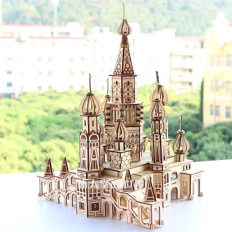 Новый хит продаж головоломка в Санкт Петербурге 3D Строительная модель сделай сам