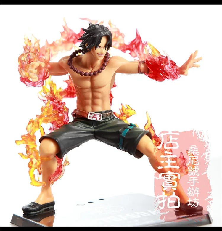 

2014 Hot Japanese Anime One Piece Fighting POP Portagas D Ace BANDAI Soul Tamashii banpresto Figuarts Free Shipping