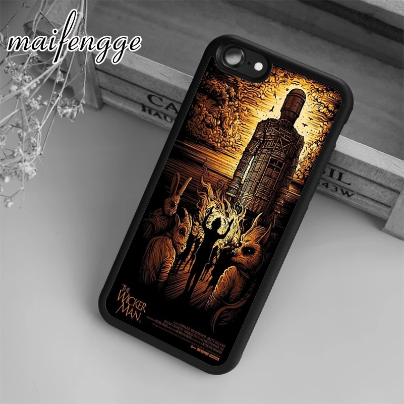 Maifengge Плетеный Мужской фильм культовый художественный чехол для iPhone 5 6 s 7 8 plus 11 12
