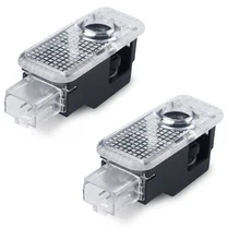 2 шт. светодиодный логотип дверные Прожекторы для Audi A4 B6 B8 B7 A6 C5 C6 C7 A3 A5 Q3 Q5 Q7 TT любезно Призрак Тень Добро пожаловать светильник автомобильных ламп