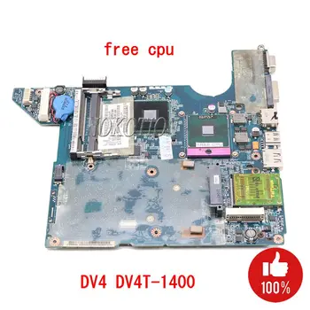 

NOKOTION 572952-001 LA-4101P Main Board For HP DV4 DV4T-1400 Laptop Motherboard GM45 DDR2 Free CPU tested
