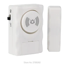 Yalxg Home Security Sistema de Alarme 100db som Magnético Da Porta de Entrada de Alarme Sem Fio Porta Janela Magnet Sensor Detector Kit