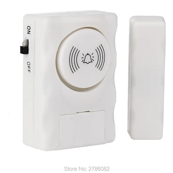 

Yalxg Home Security Alarm System 100db sound Entry Magnetic Door Alarm Wireless Window Door Magnet Sensor Detector Kit