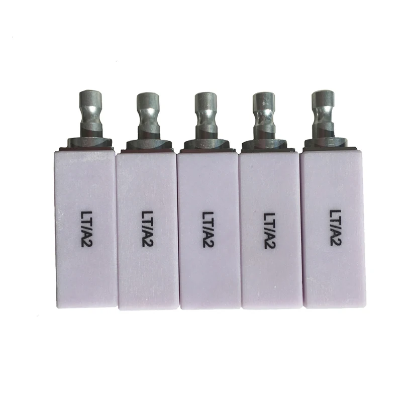 5pcs/ lot B40 HT BL glass blocks Dental ceramic Lithium disilicate for