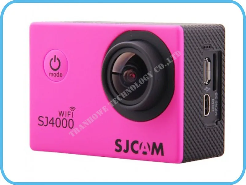 Оригинальная SJCAM SJ4000 Wi-Fi Спортивная Экшн-камера Камера+ 1 дополнительная Батарея+ Батарея Зарядное устройство+ AV Выход кабель