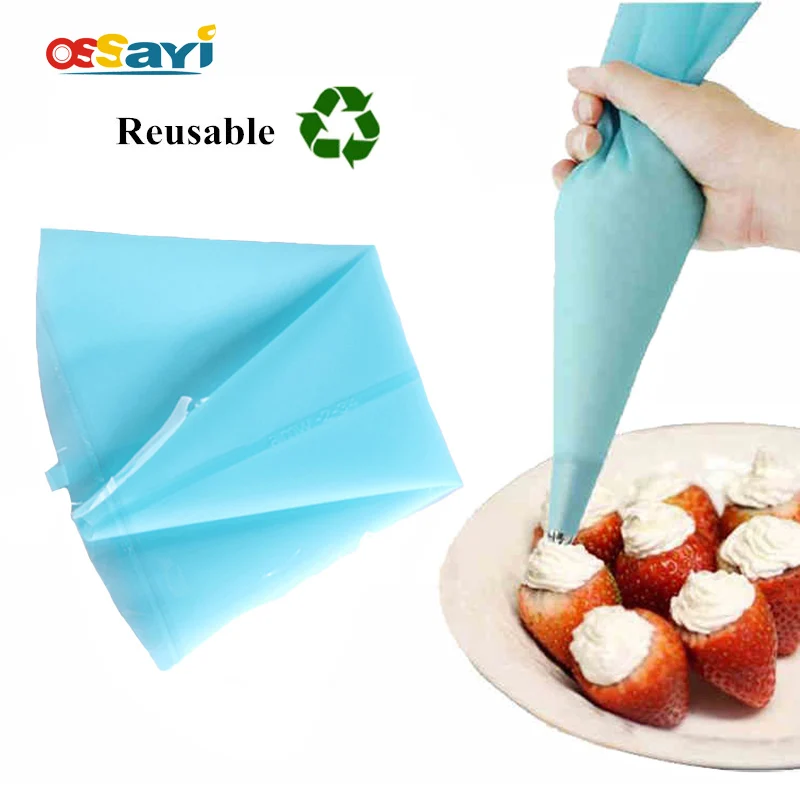 reusable piping bags and nozzles