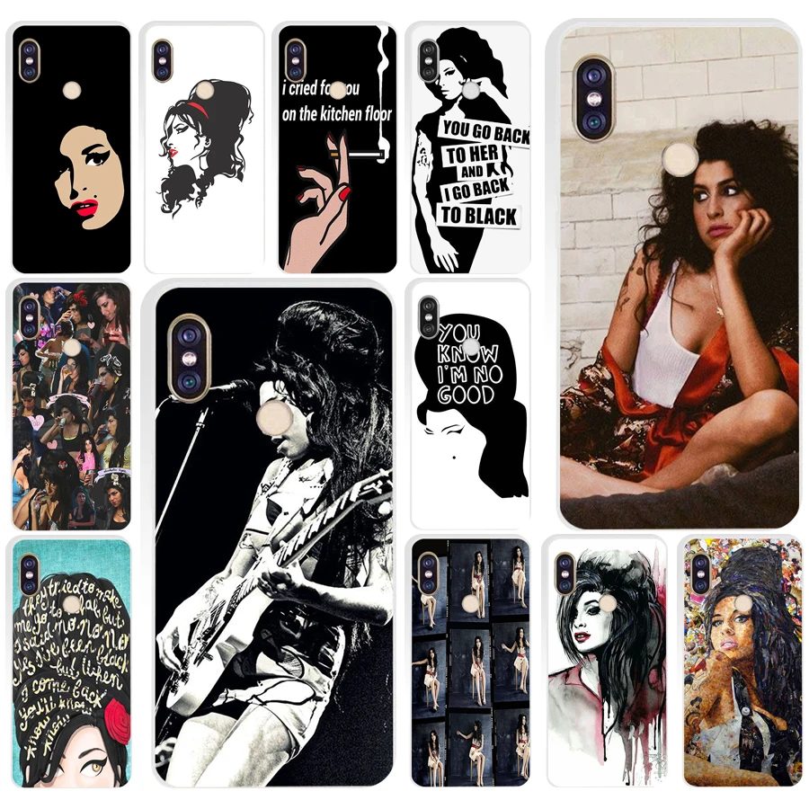 219AQ amy winehouse 2 Мягкий Силиконовый ТПУ чехол для телефона xiaomi redmi 6 pro note 5 plus 4 4x mi 8 |