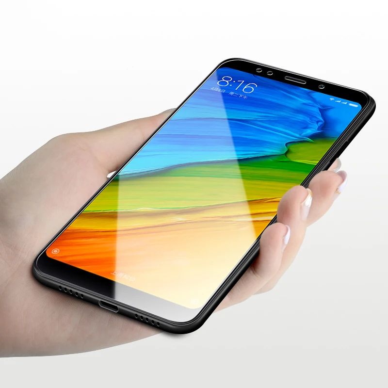 Полное покрытие Стекло для Xiaomi Redmi 5 плюс закаленное 4x s2 Примечание pro 6X7 Mi7 Экран