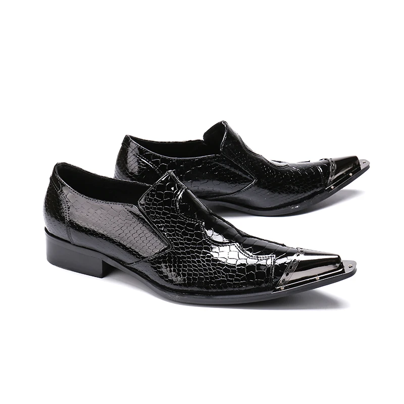 VIVODSICCO/мужские качественные туфли из лакированной кожи Zapatos de hombre Размеры 38 47