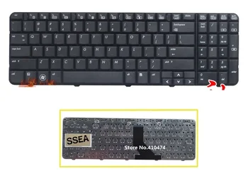 

SSEA NEW US Laptop Keyboard for HP Compaq Presario CQ60 CQ60-100 CQ60-200 G60 Free Shipping