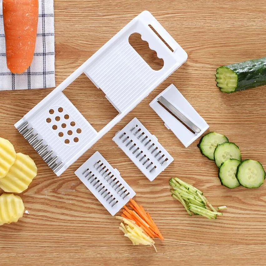 

Multifunction Fruit Vegetable Device Loofah Kitchen Grater Cut Cucumber Carrot Potato Peeler Julienne Grater Cutter Slicer Tool