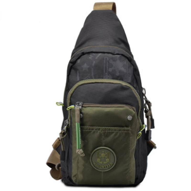 Для мужчин грудь Back Pack Слинг Рюкзак Военная Униформа Путешествия плеча