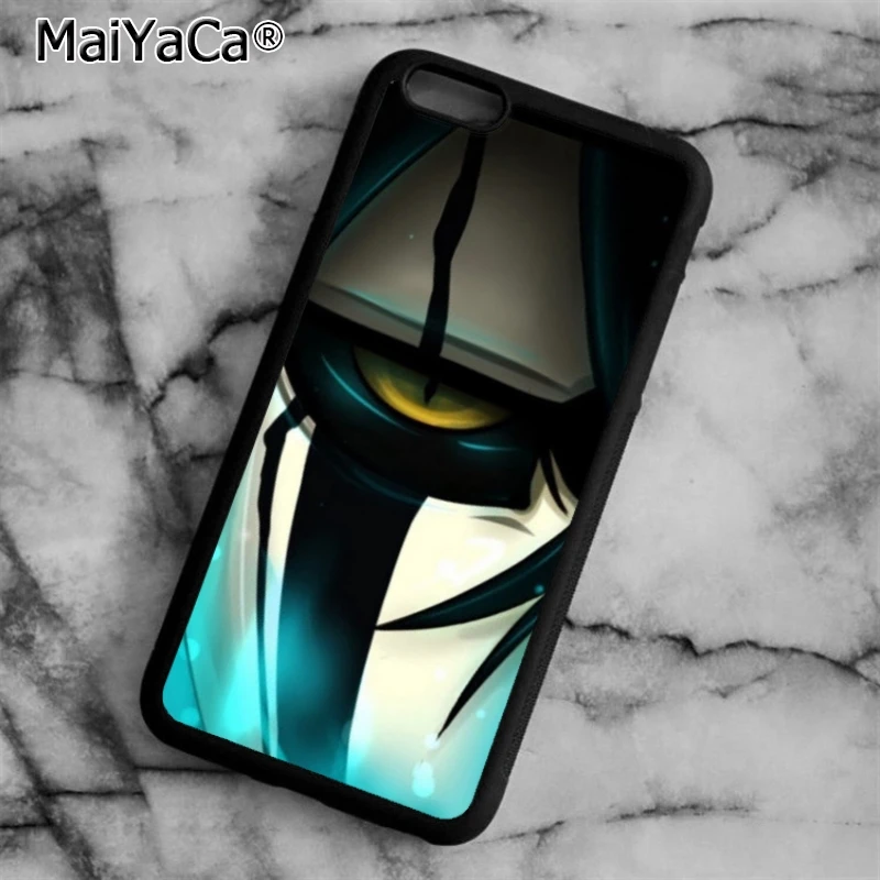 MaiYaCa Japanese Anime Bleach Ulquiorra Phone Case Cover For iPhone 5 6 6s 7 8 plus 11 pro X XR XS max Samsung S7 edge S8 S9 S10 |