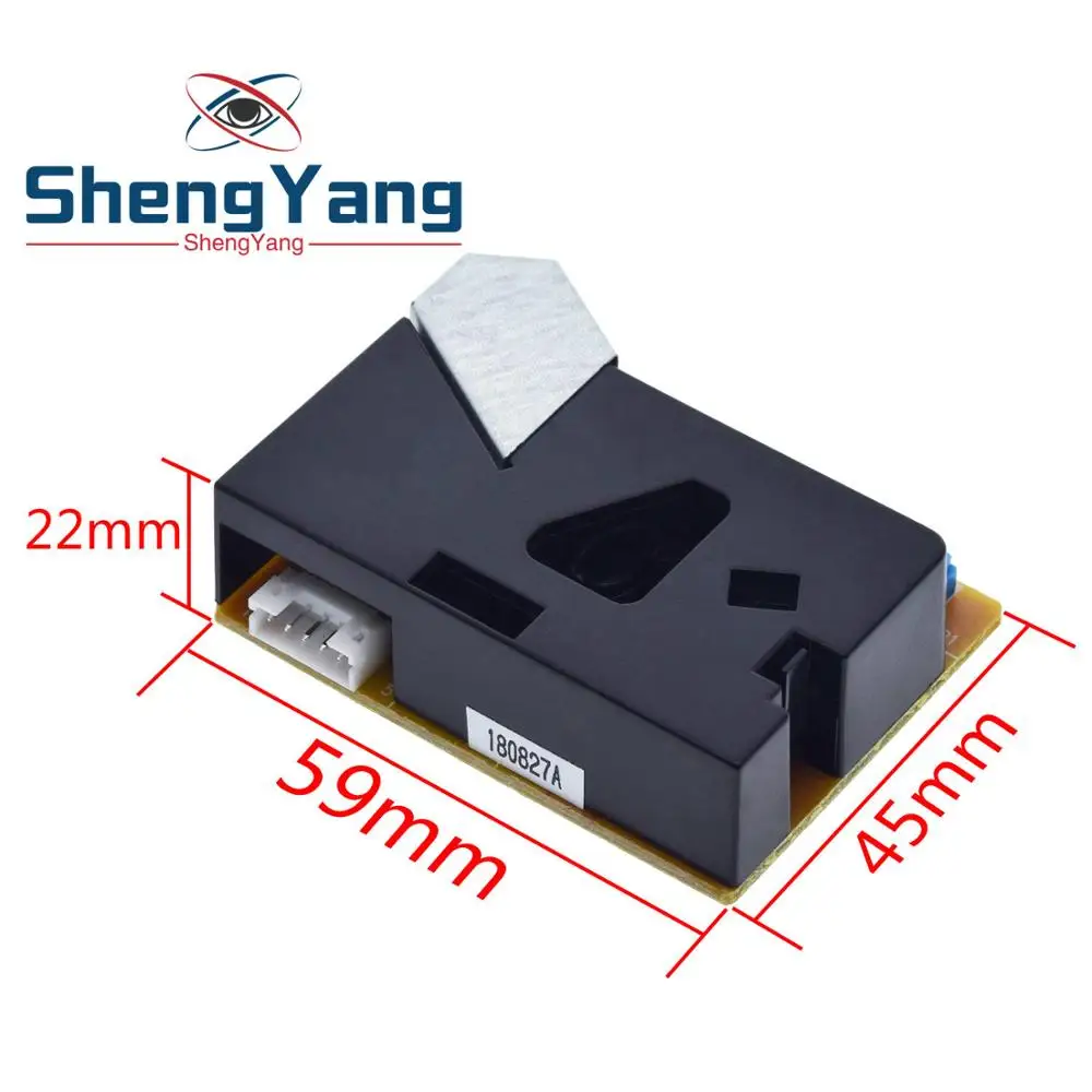 ShengYang DSM501A модуль-датчик пыли PM2.5 Dector аллергические частицы дыма модуль датчика для Arduino для кондиционера