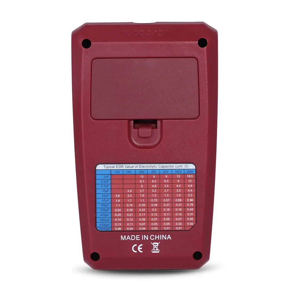 BSIDE ESR02 Pro Цифровой транзистор тесты er диод Емкость Сопротивление чип компонент
