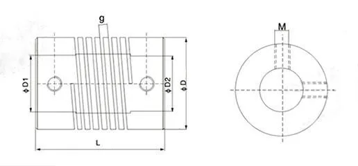 LUPULLEY 1 шт. 5 до 8 мм гибкое соединение OD25x30mm зажимного типа маршрутизатор разъем 5/6/6,35 мм Двигатель челюсти вал муфта