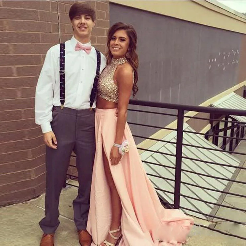 2017-crystals-two-pieces-prom-dresses-with-elegant-bling-bling-sequin-high-neck-stunning-a-line-high-side-slit-fitted-prom-dresses