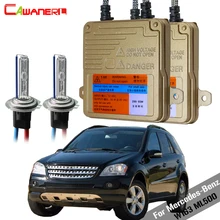 Cawanerl 55 Вт без ошибок балластная лампа 3000 K-8000 K HID Xenon Kit AC для Mercedes Benz W163 ML500 2002-2005 Автомобильная фара ближнего света