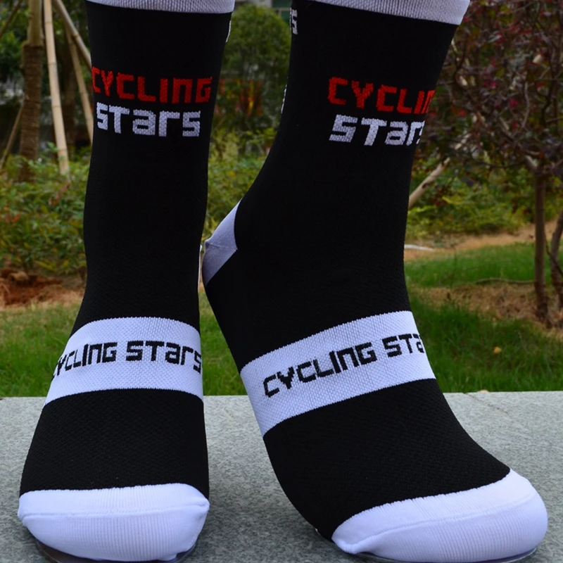 

Cycling Stars Unisex Top Quality Professional Cycling Socks Run Outdoor Stocking Mountain Bike Socks