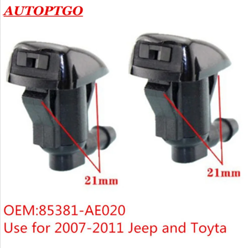 

85381-AE020 Windshield Wiper Water Jet Spray Nozzle For Jeep 07-11 Grand Cherokee For Toyota 02-06 Camry XV30 03-05 Corolla E120