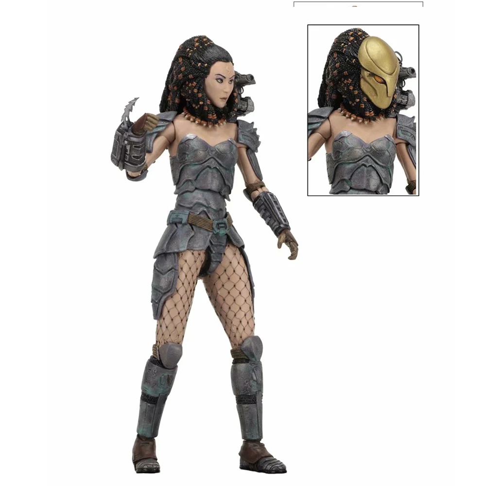  Alien vs Predator Machiko Noguchi Hornhead Predator Action Figure Toy (4)