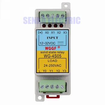 

Din Guide 4Loop 5A SSR Compact Solid State Relay with Heat Sink