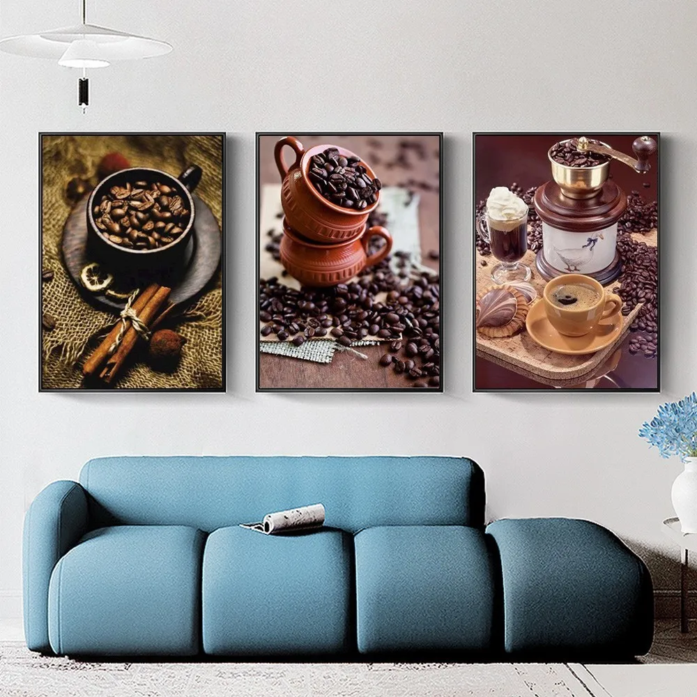  Diamond Embroidery Coffee Cups Full Square Diamond Painting Cross Stitch 5d Diy Rhinestone Mosaic H - 33038056420