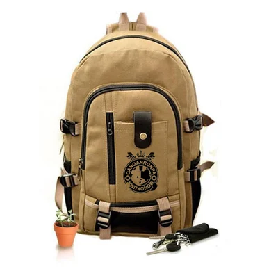 

Anime Danganronpa Cosplay 2017 new cartoon shoulder bag male and female students travel leisure large capacity backpack