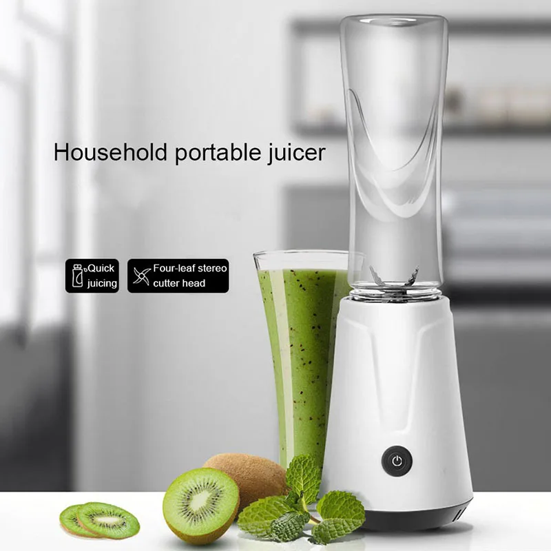Kitchen Portable Electric Blender Mixer For Making Fruit Vegetables Juice Manual Juicer Smoothies Milkshake | Дом и сад