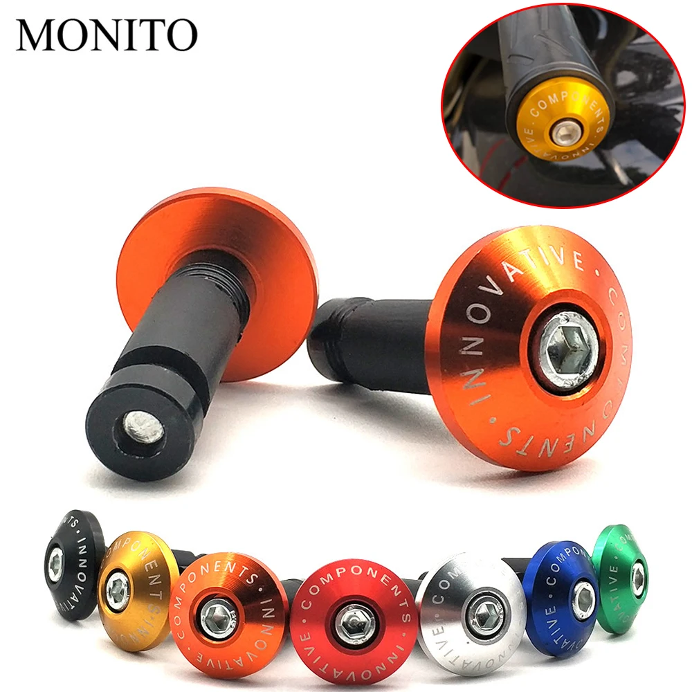 Motorcycle Handle Ends Bar Balanced Plug Slider Handlebars Cap Grips For YAMAHA tmax 500 530 xp500 xp530 xj600 keeway tx125 | Автомобили и